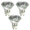 3PK - GE 81662 50W MR16 GU10 120V Flood Warm White Quartz Halogen Bulb